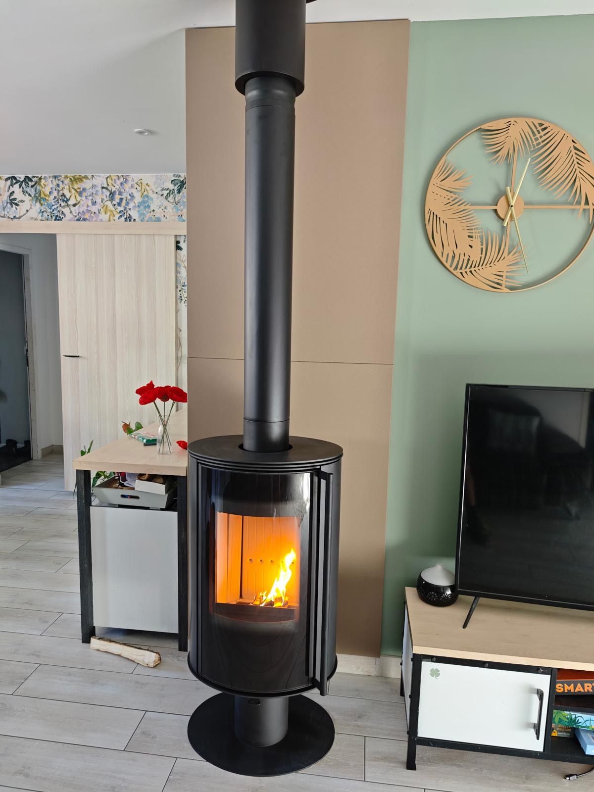 Poêle Kratki design
