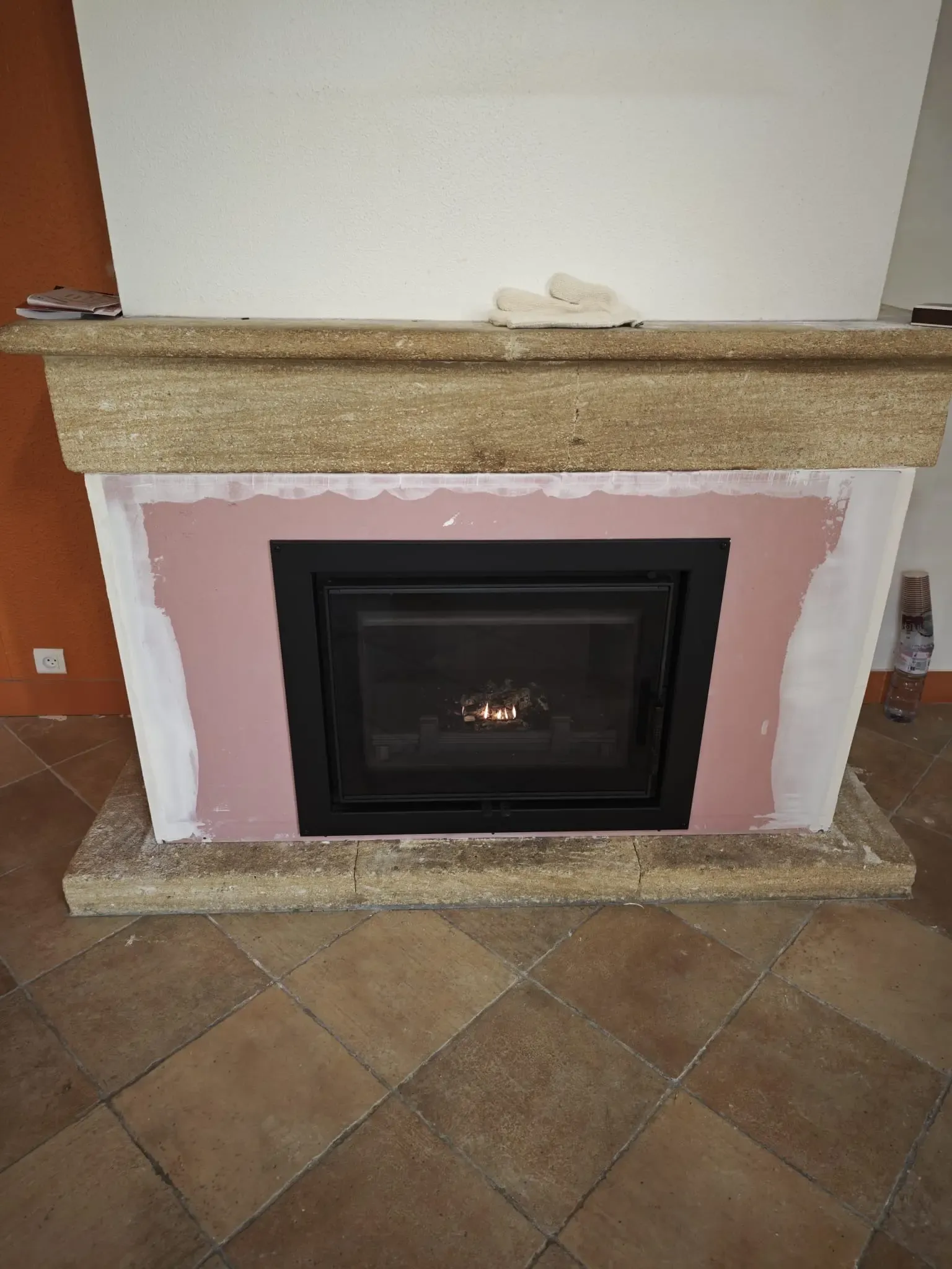 Remplacement d’une cheminée à foyer ouvert