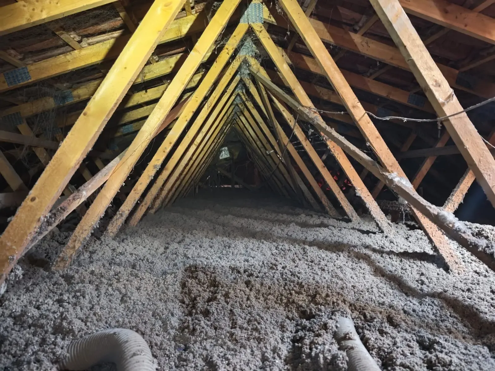 Ouate cellulose combles